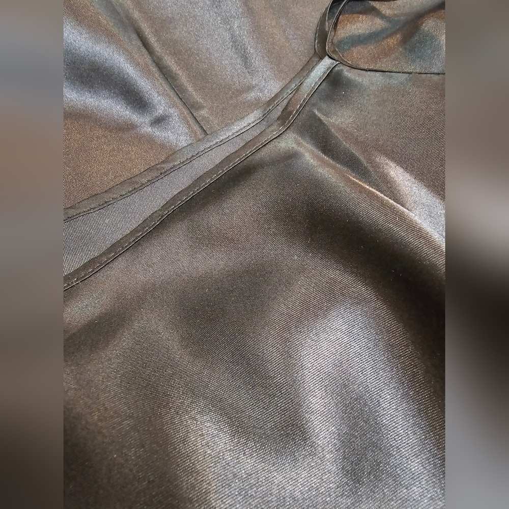Satin Belted Sexy Babydoll Dress Nightgown Slip Silk Negligee Nightie - Picture 7 of 10
